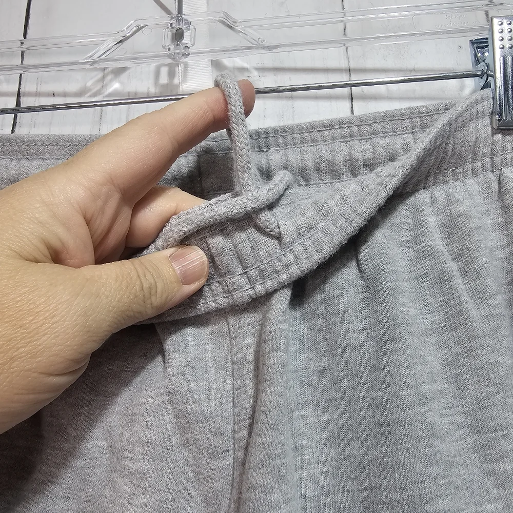 CHAMPION BIG MAN Gray Powerblend Joggers Script LOGO Pockets Size 4XL Cotton. - Picture 8 of 10
